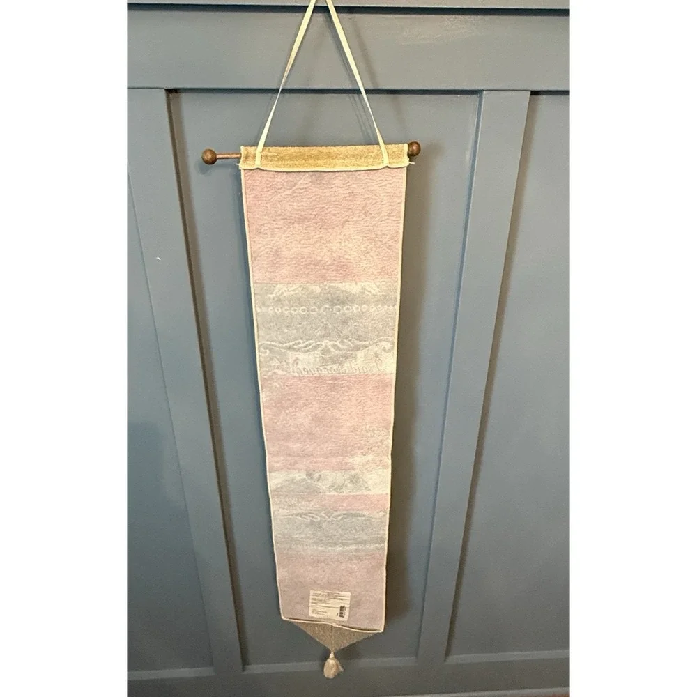 Wall Hanging Woven Tapestry Bell Pull Today I Said a Prayer for You 45